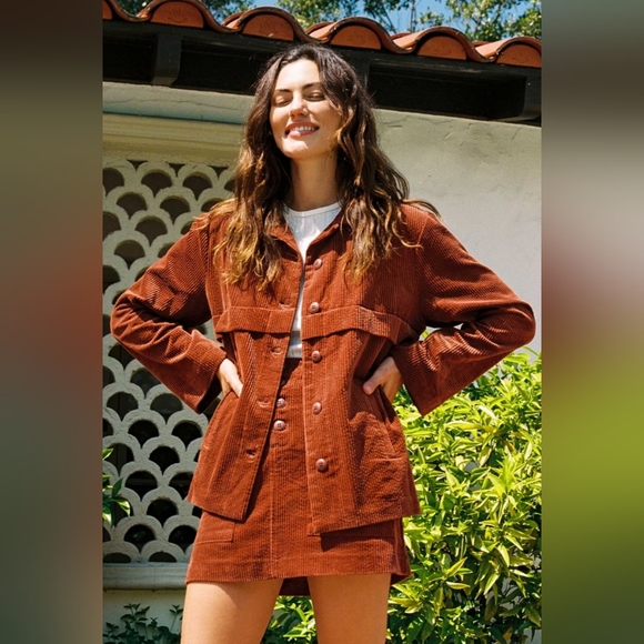 ROLLA'S NWT Francoise Cord Mini Skirt in Electric .. Small - Picture 11 of 16